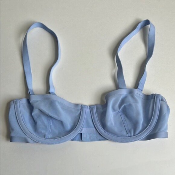 NWOT CUUP The Balconette Mesh in Sky Blue - 30B - Picture 2 of 5
